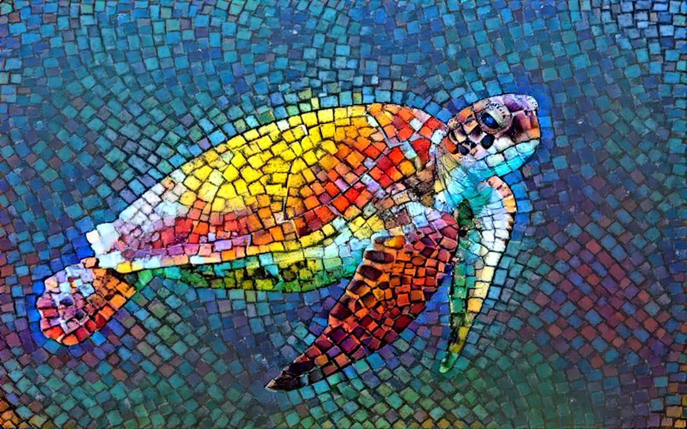 Mosaik-Turtle