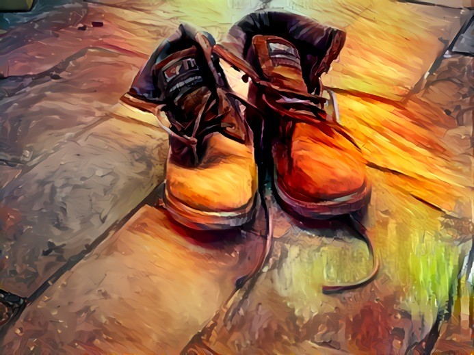 My Boots 5 :: Homage to van Gogh