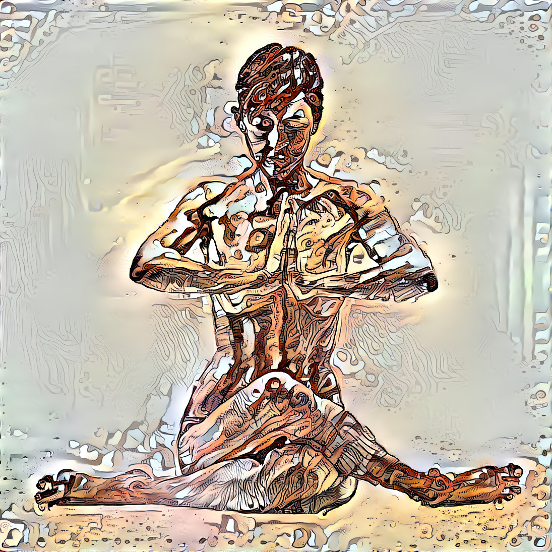 yoga - gomukhasana