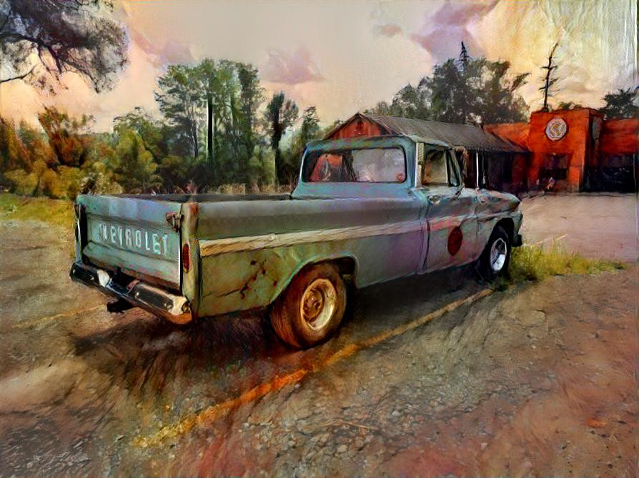 OLD CHEVY PICKUP