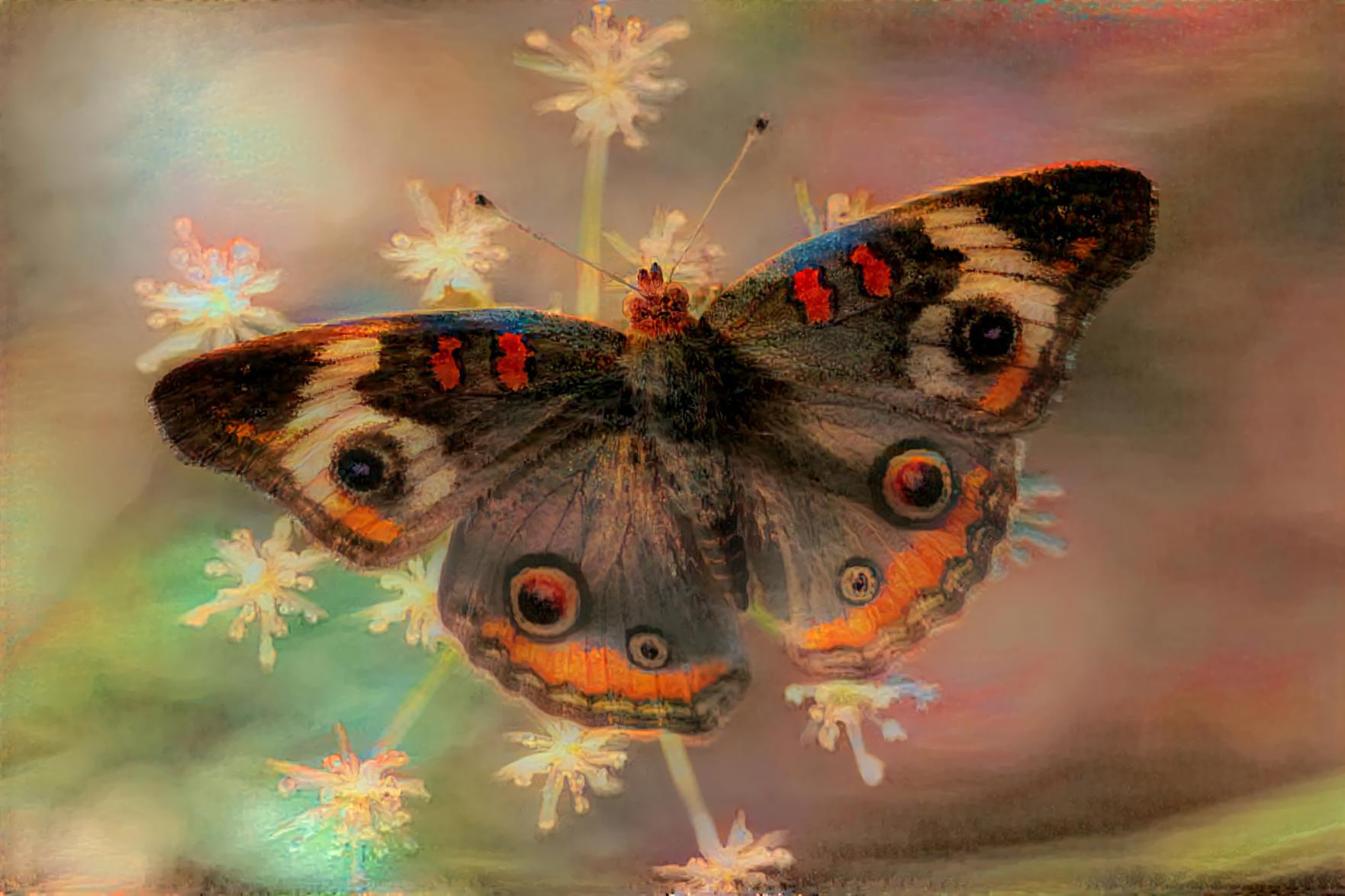 Bermuda Buckeye Butterfly (Junonia coenia).  Original image by Shawn Kenessey on Unsplash.