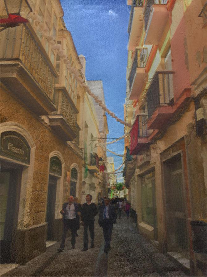 Alley in Spain