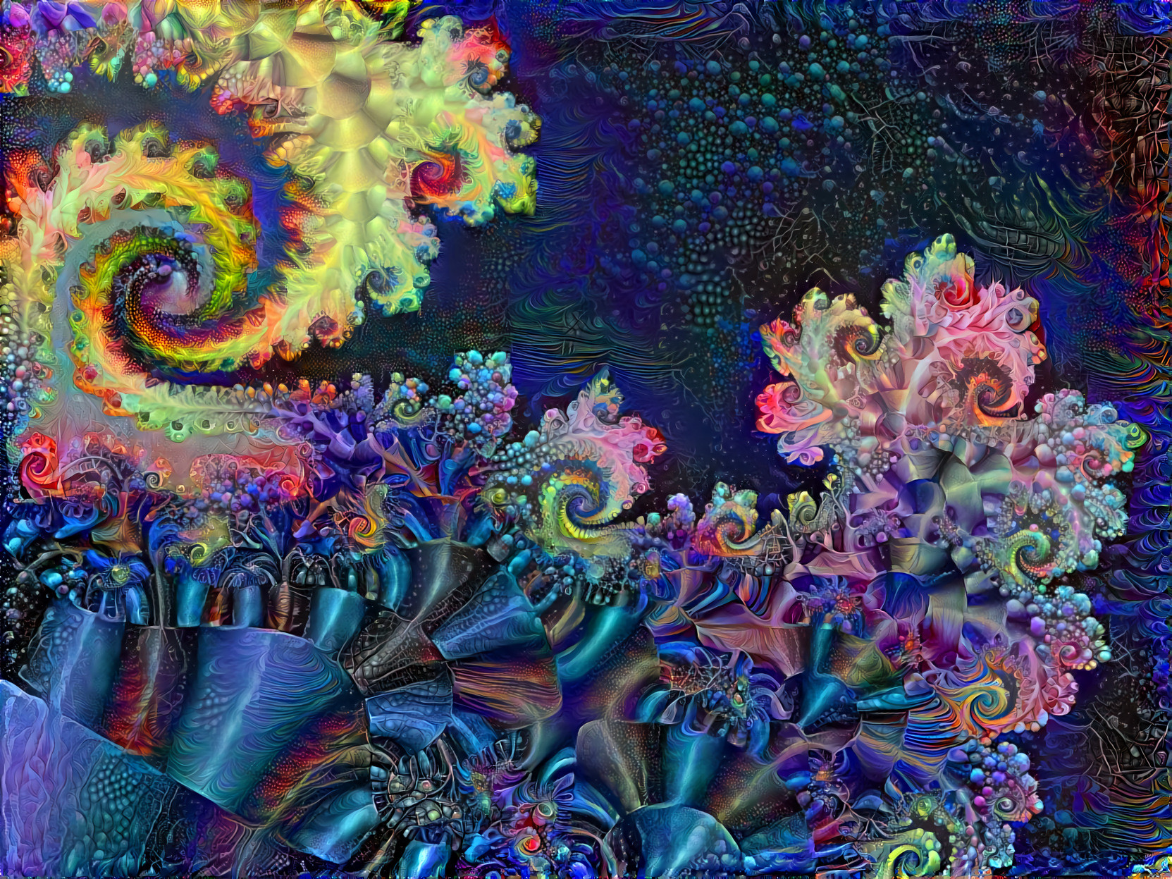 Colorful, Flowery Fractal