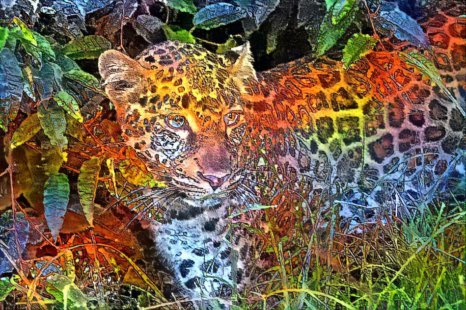 Technicolor Leopard