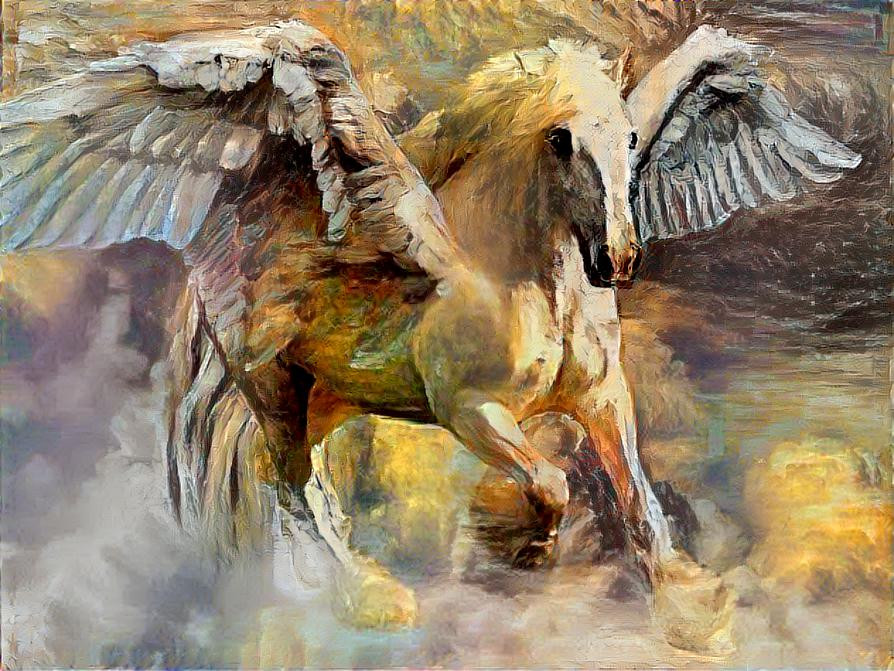 Pegusus the angel horse