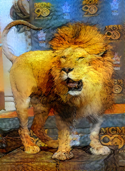 The MGM lions (5/5): Leo (1957-present) and also the 500th dream of mine :D