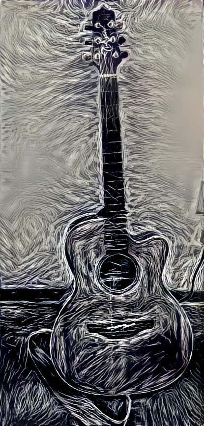 While my guitar gently melts