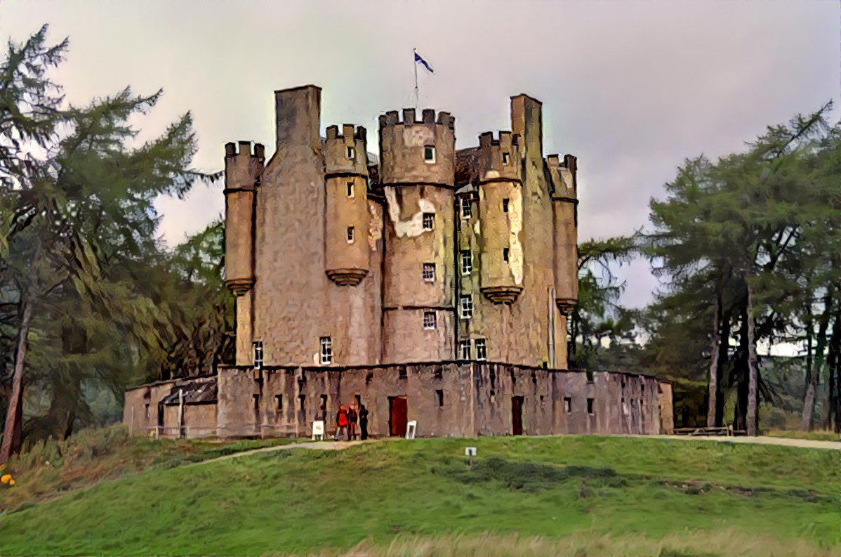Braemar Castle is situated near the village of Braemar in Aberdeenshire, Scotland.