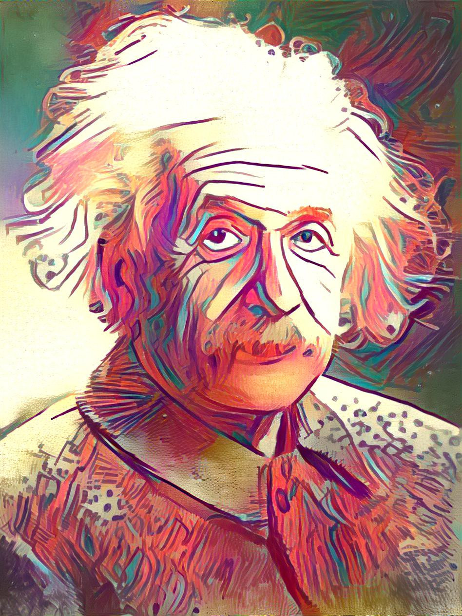 Lines of Painted Einstein