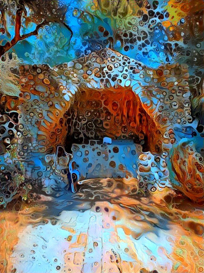 The meditative grotto of the fluid subconscious