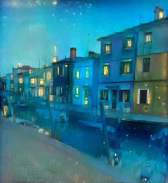 Murano at Night