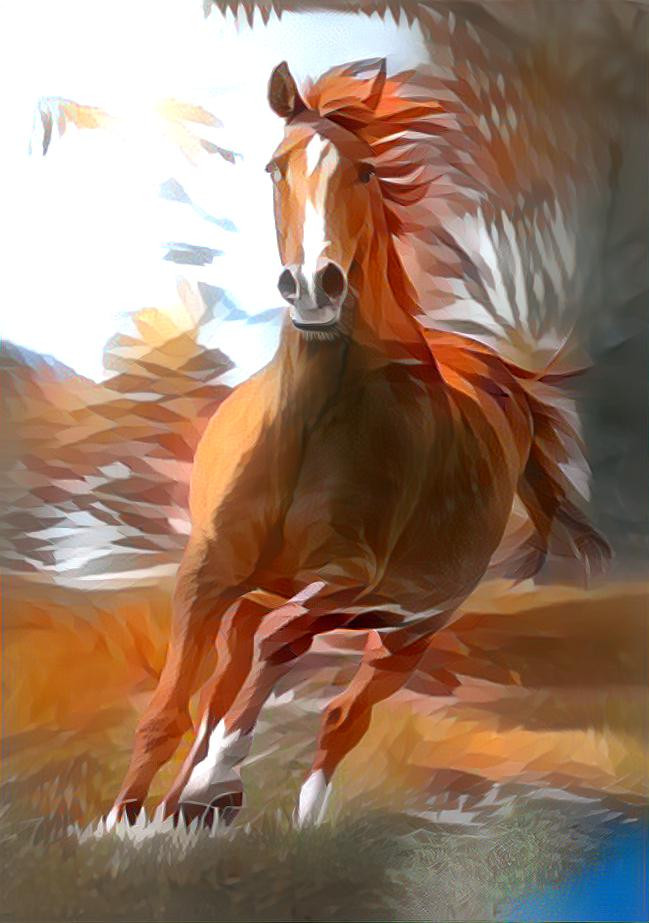 Swift Wind the horse