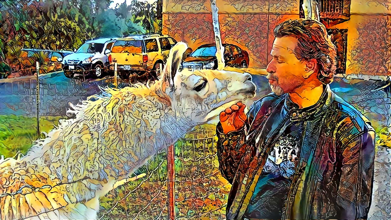Llama Kisses