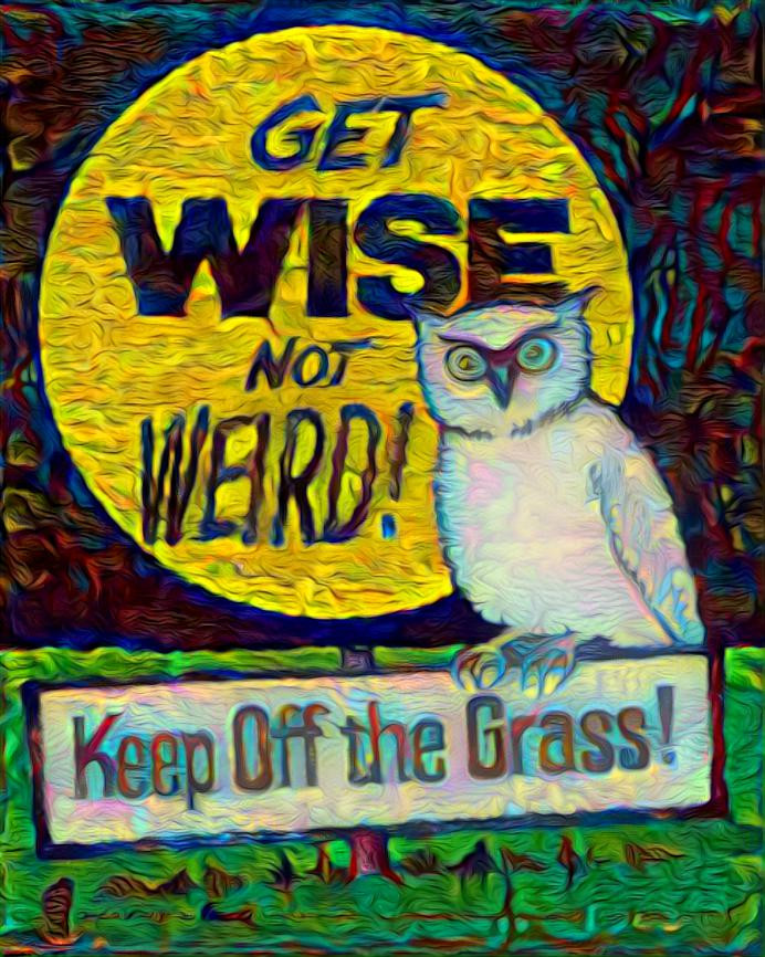 Keep Off the Grass!
