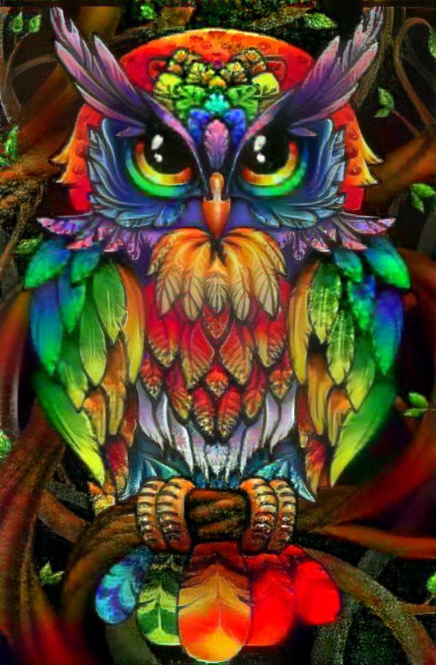 Gorgeous owl