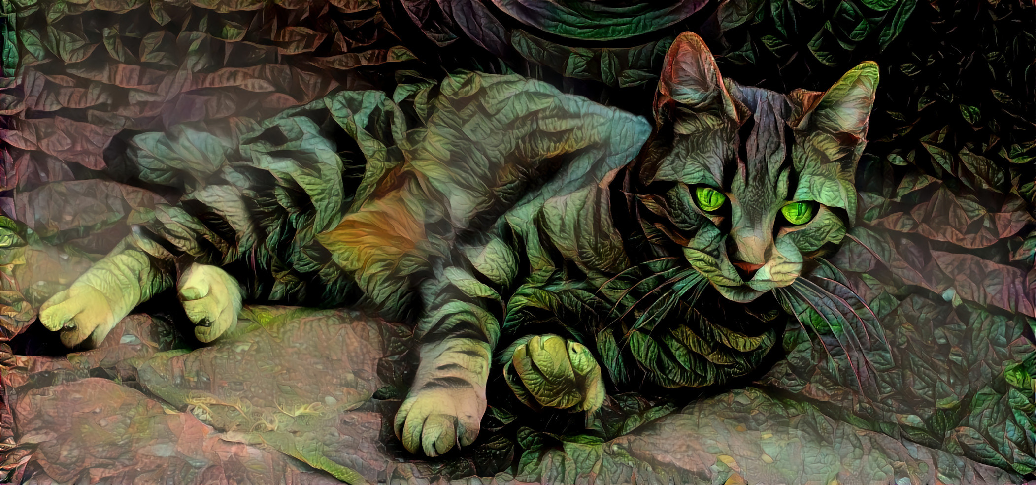 Green-Eyed Kitty