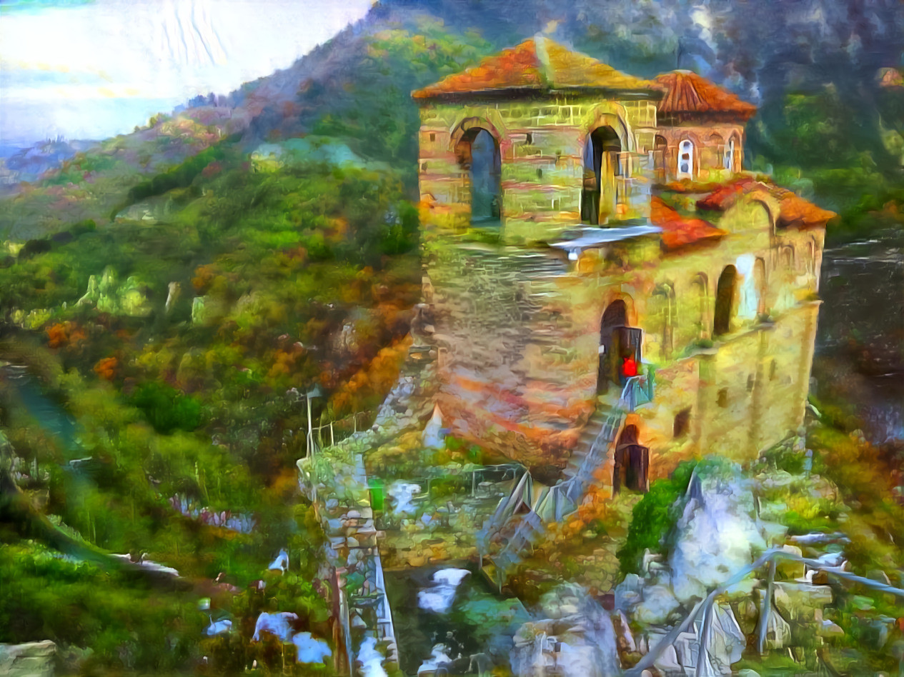 One of the Meteora monasteries in Greece