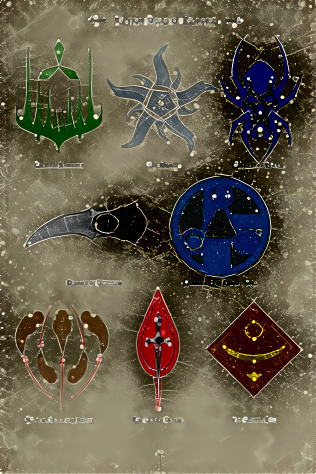 Wildemount social symbols constellation