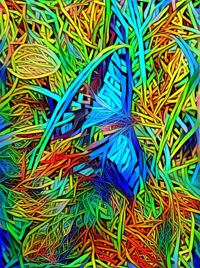  Woven butterfly 
