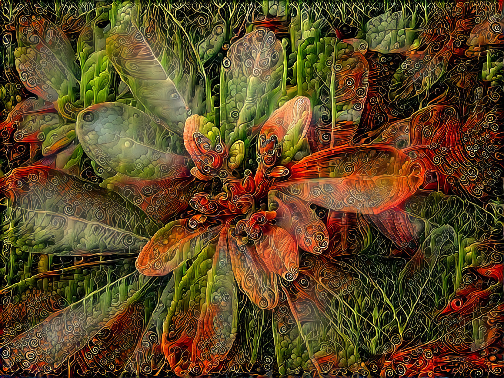 Psychedelic Leaves