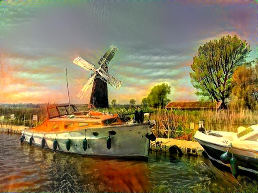 Boat & Windmill