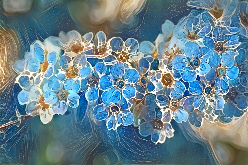 Blue Fleur