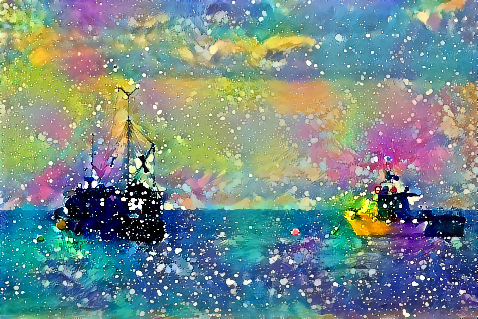 Boats at Sea