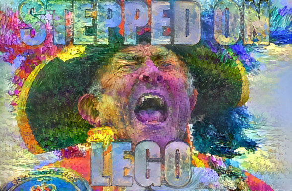 STEPPED ON LEGO