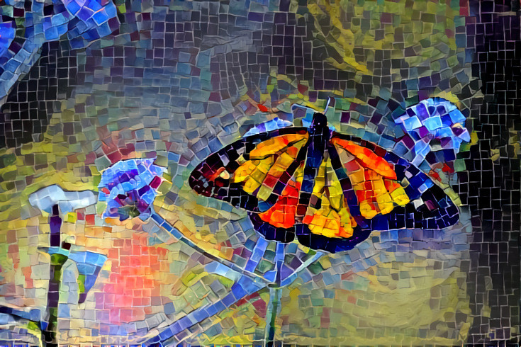 Monarch mosaic