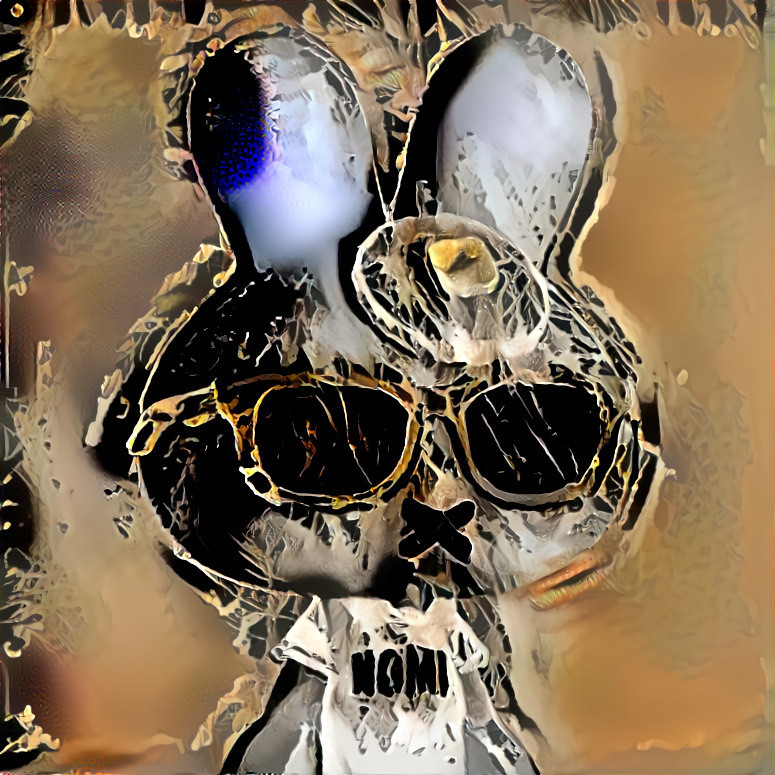 Paper bunny - Mr. Relative