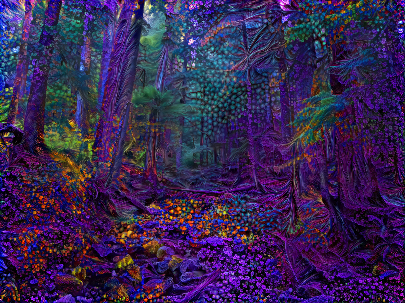 Purple Forest Trail