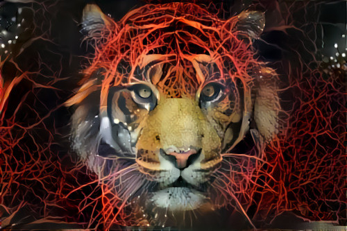 Tiger-red tree design credits to Evan