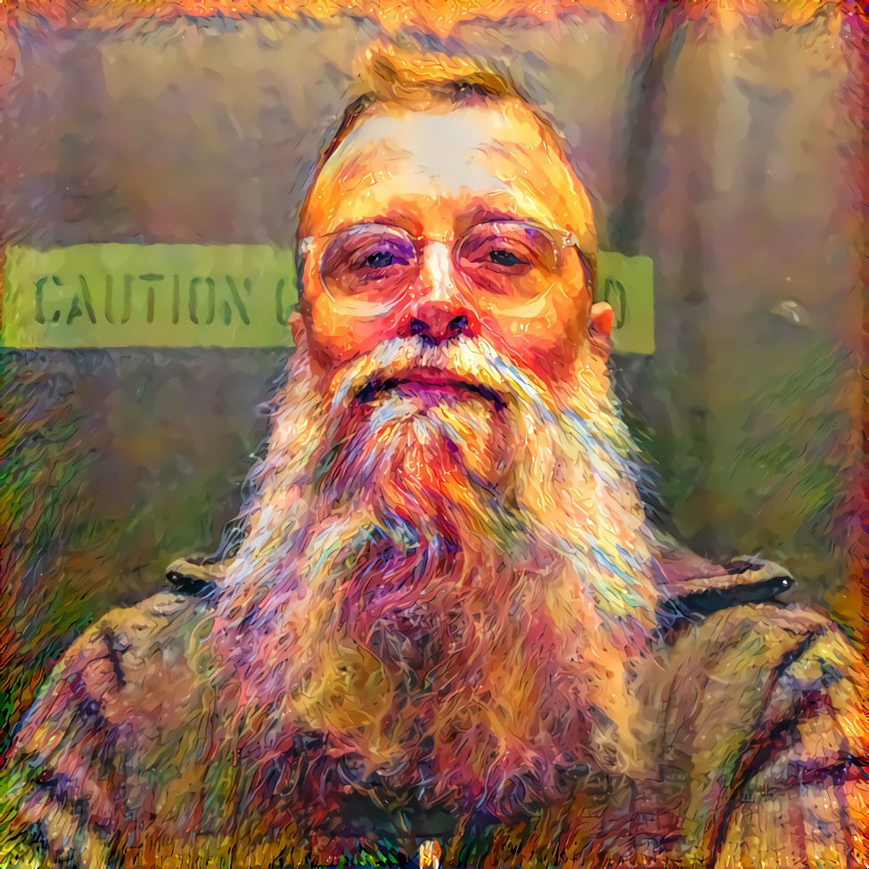 Caution Grand Beard Jay