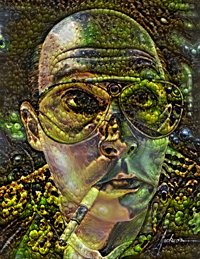 "Reptilians...reptilians everywhere..."  _ source: "Fear and Loathing in Las Vegas" - artwork by Kelly Jackson (Kellyoshi on DeviantArt) _ (190527)