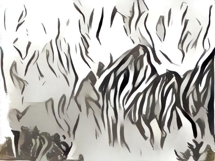 Dissolved Zebra Peaks