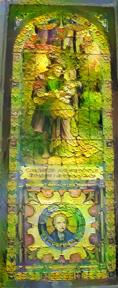 Stained Glass Faust by Goethe