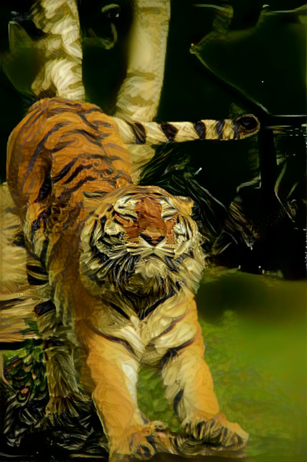 Tiger stretch