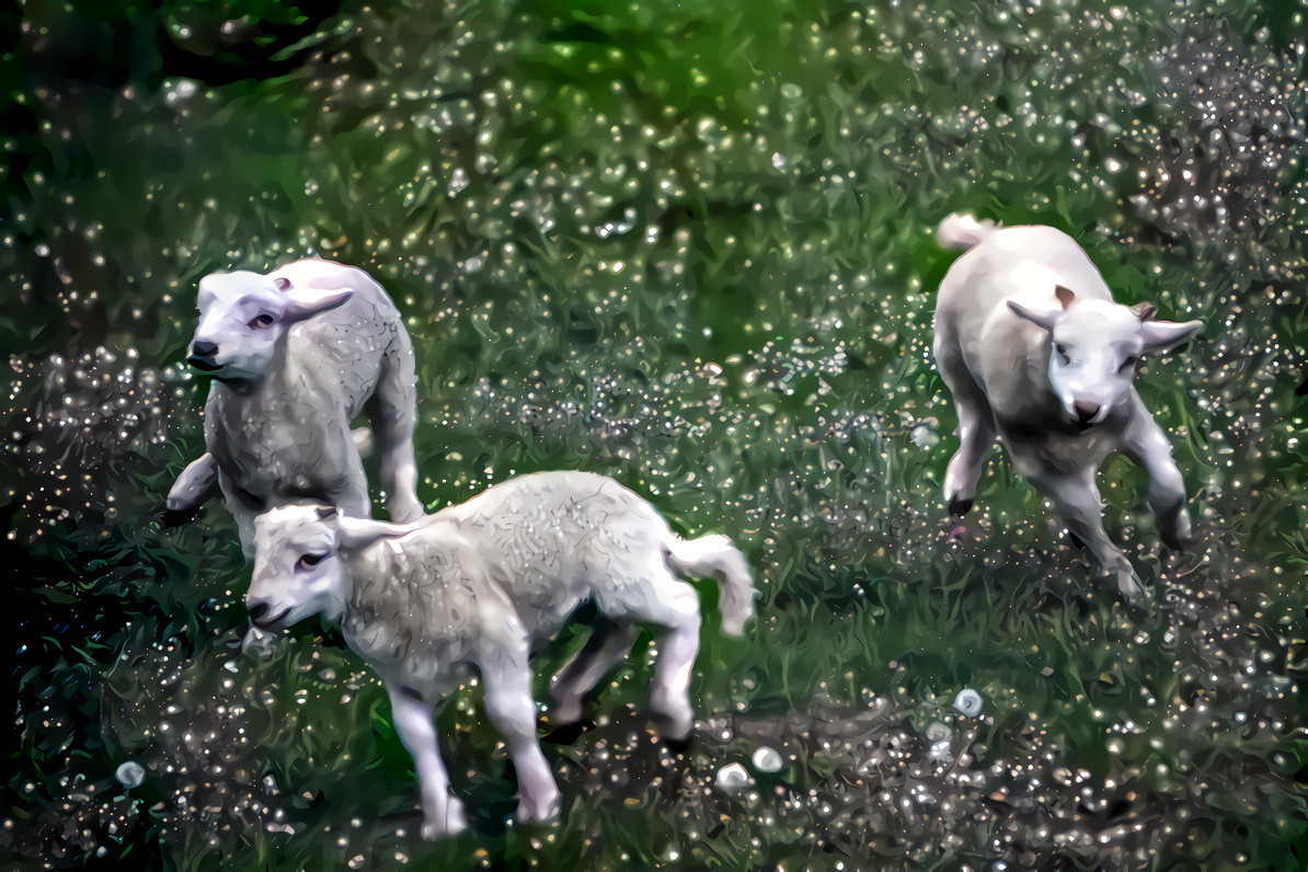 Elysian Fields for Lambs, Beusichem, Netherlands. Original photo by Liam Read on Unsplash.