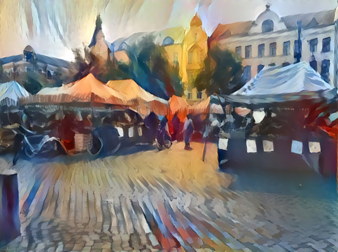 #Möllevångstorget [Paint it All] #Malmo #FarmersMarket