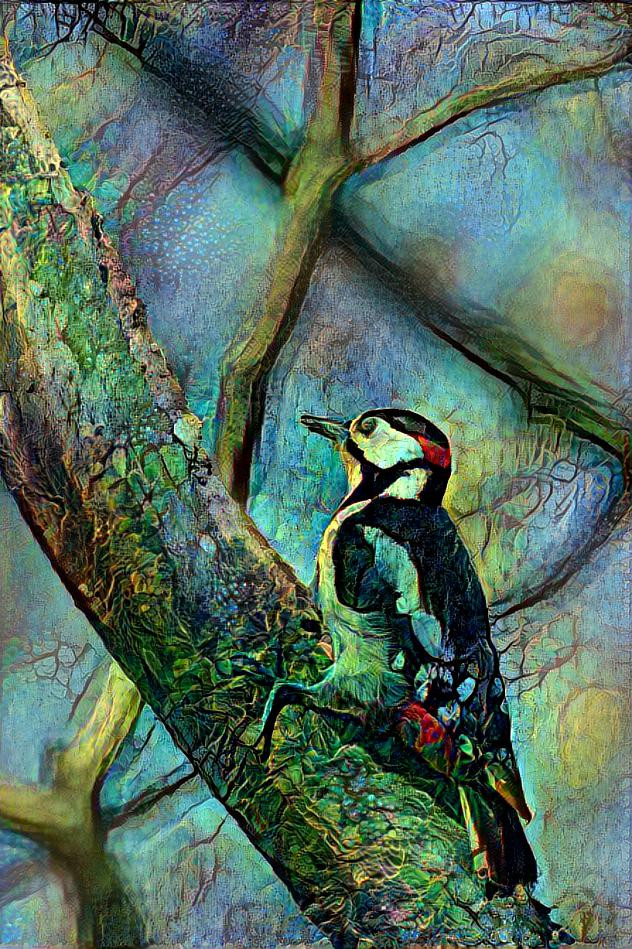 great spotted woodpecker (own photo)