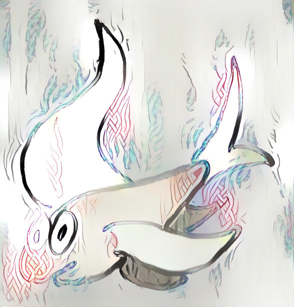 Patterned Toon Fish