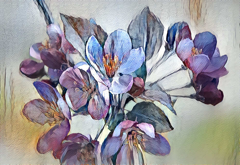 Flowers - watercolor style
