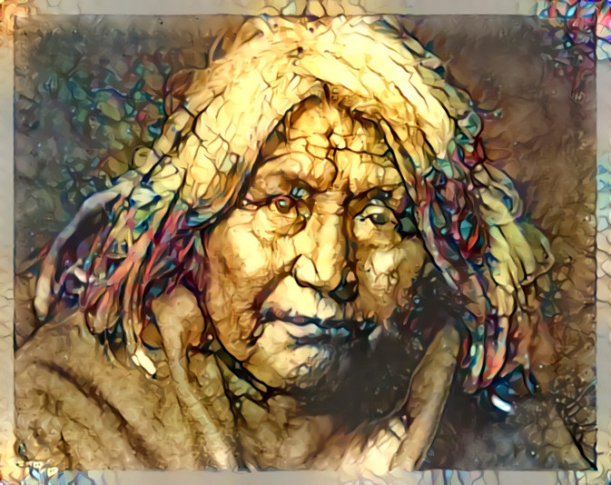 Annua (Apache) / photo by Edward Curtis, 1904.