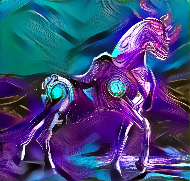 Cyberpunk Horse