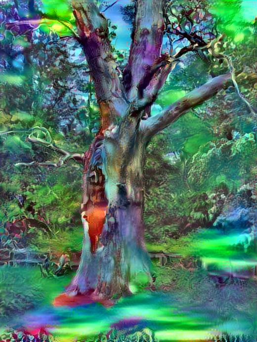 "Surreal Tree" by Unreal from own photo.