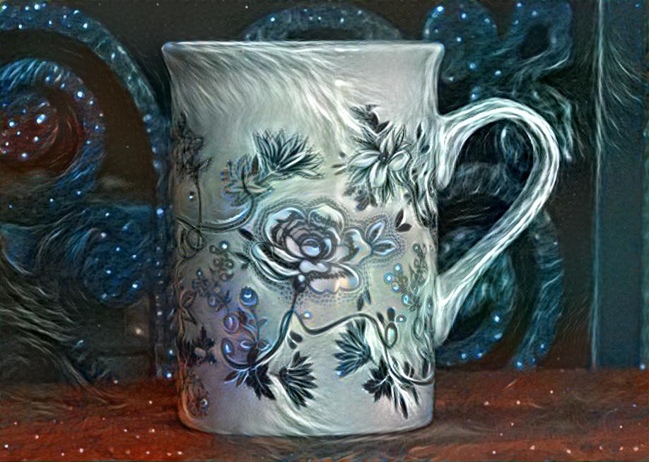 Dreaming coffee cup