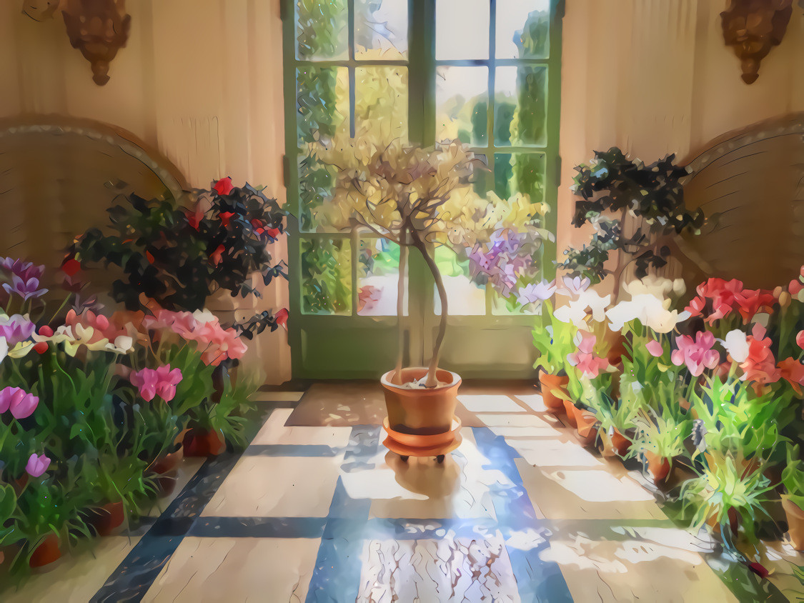 Filoli spring series #14: Garden Room #1