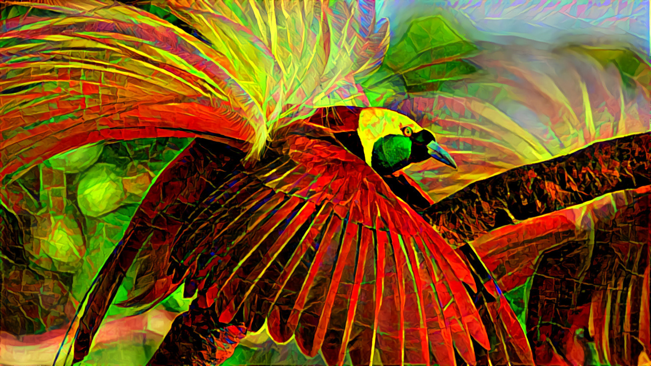 Bird of Paradise, style by me