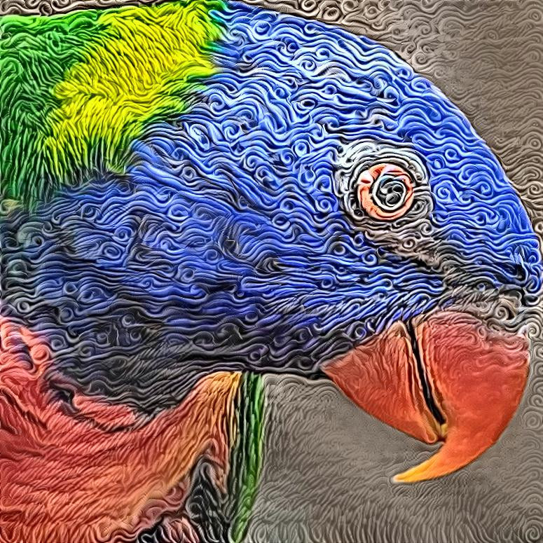Wavey Parrot