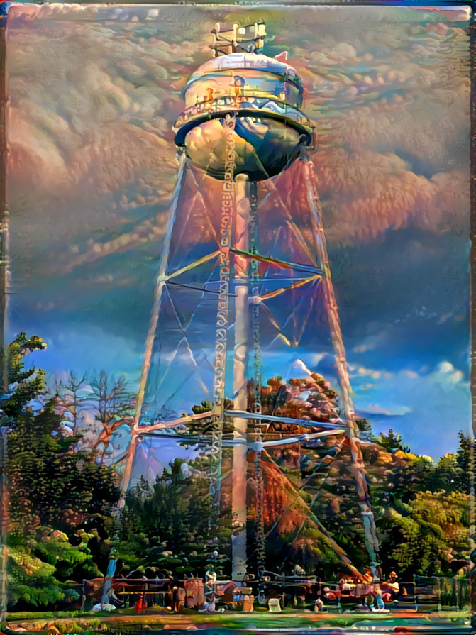 Clearbrook Park's Old Water Tower